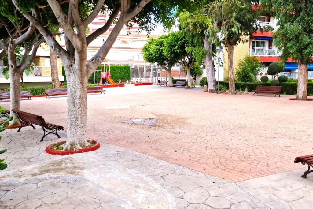 Bonito Apartamento Con Vistas Al Mar Playa Pobla de Farnals Bagian luar foto