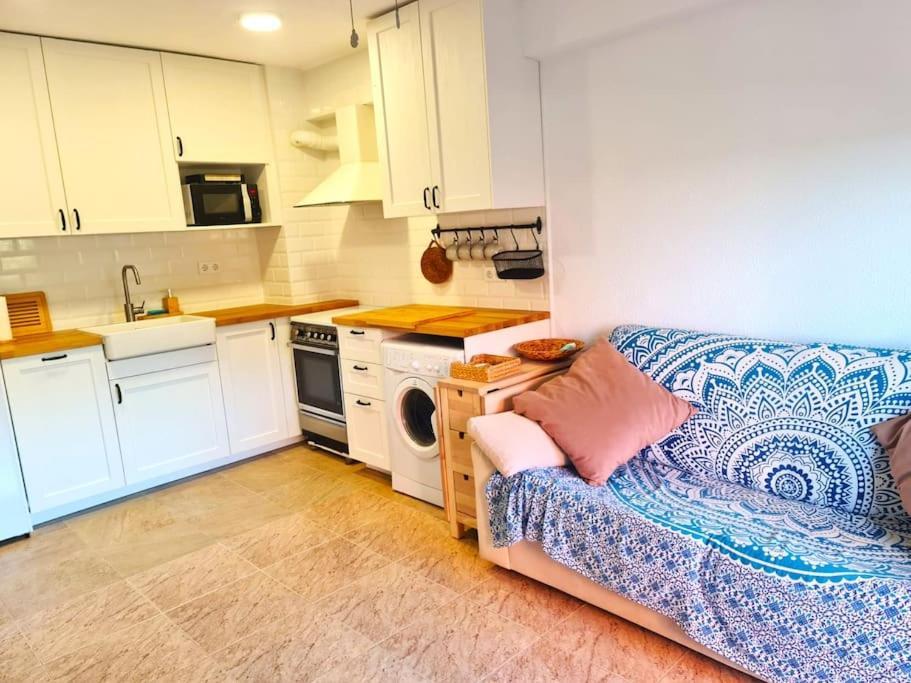 Bonito Apartamento Con Vistas Al Mar Playa Pobla de Farnals Bagian luar foto