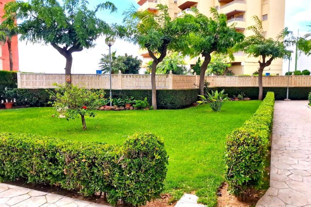 Bonito Apartamento Con Vistas Al Mar Playa Pobla de Farnals Bagian luar foto