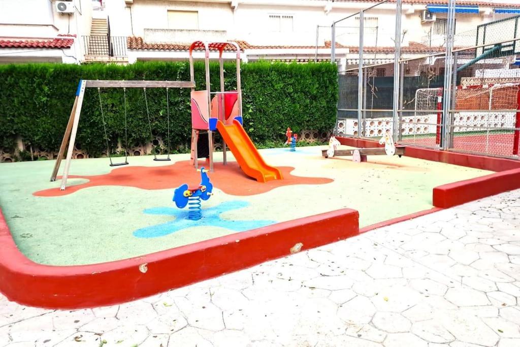 Bonito Apartamento Con Vistas Al Mar Playa Pobla de Farnals Bagian luar foto