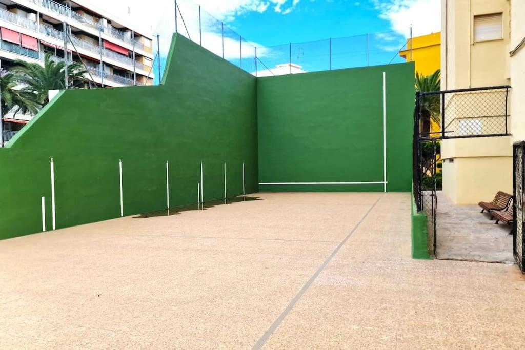 Bonito Apartamento Con Vistas Al Mar Playa Pobla de Farnals Bagian luar foto